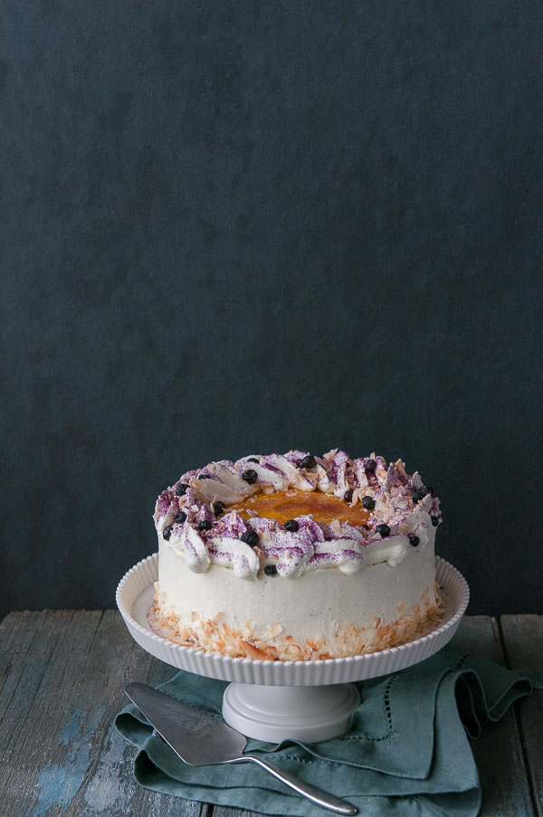 Got the Blues – Blueberry Coconut Lemon Cake