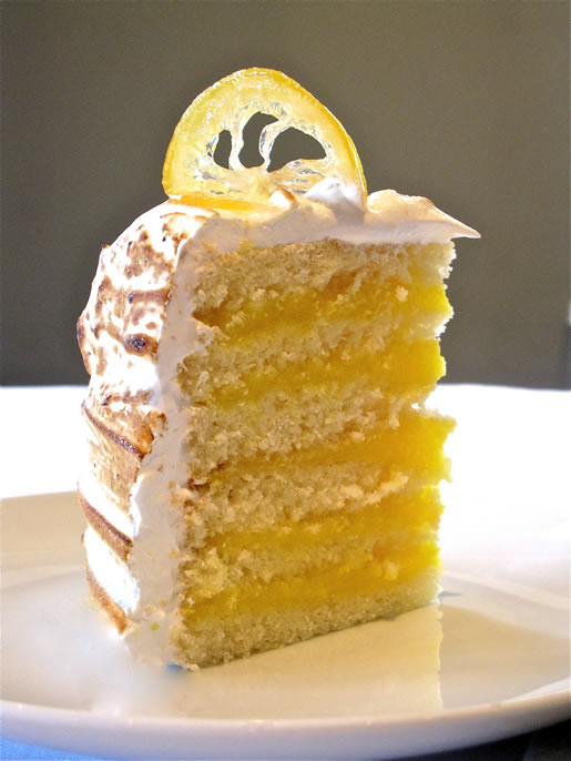 Lemon Layer Meringue Cake Hungry Rabbit