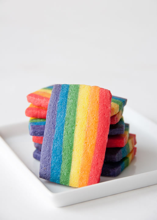 gay pride rainbow cheesecake recipe