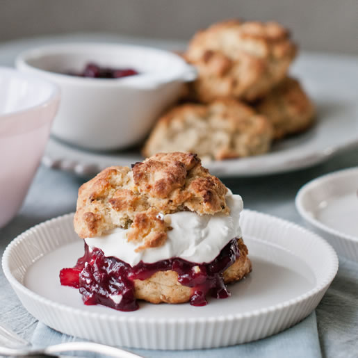 Cherry Almond Tart 